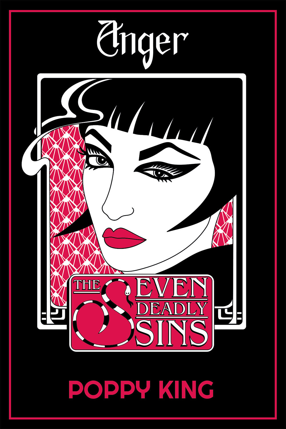 anger seven deadly sin lipstick